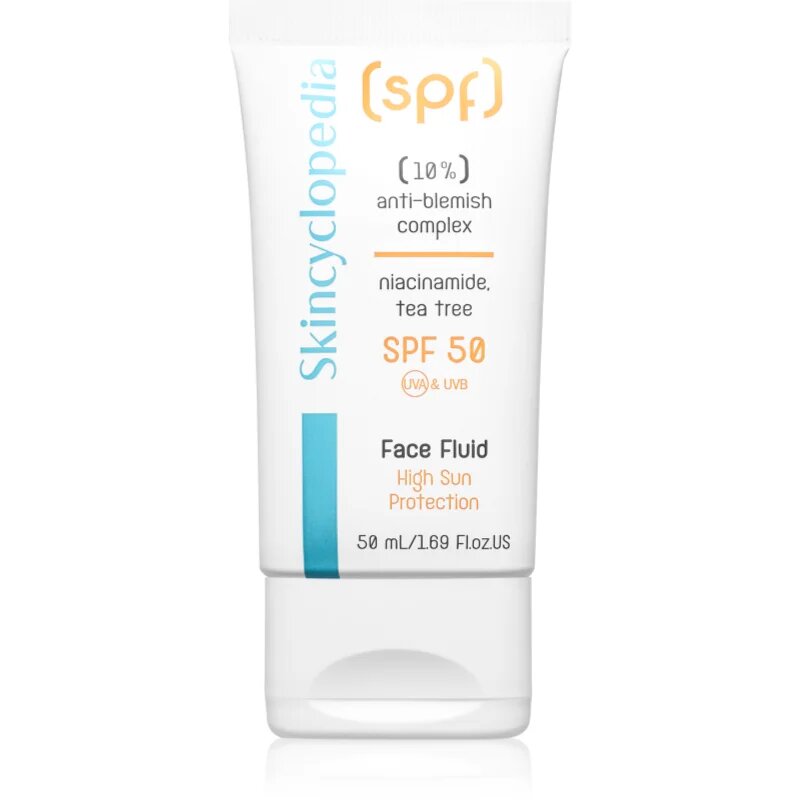 Skincyclopedia Anti-Blemish protective fluid impotriva petelor SPF 50 50 ml