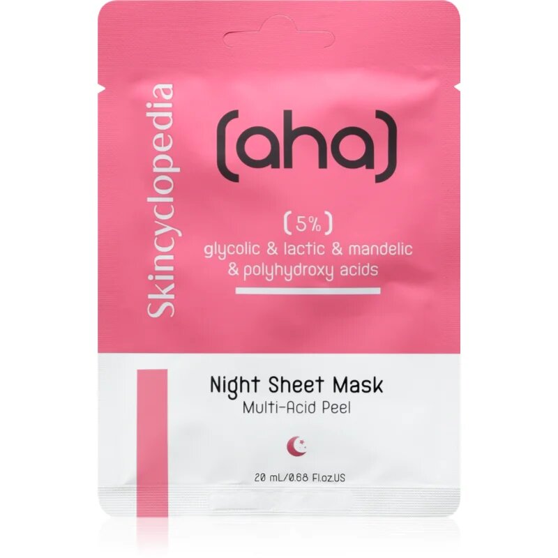 Skincyclopedia Night Sheet Mask masca pentru celule pentru noapte 20 ml