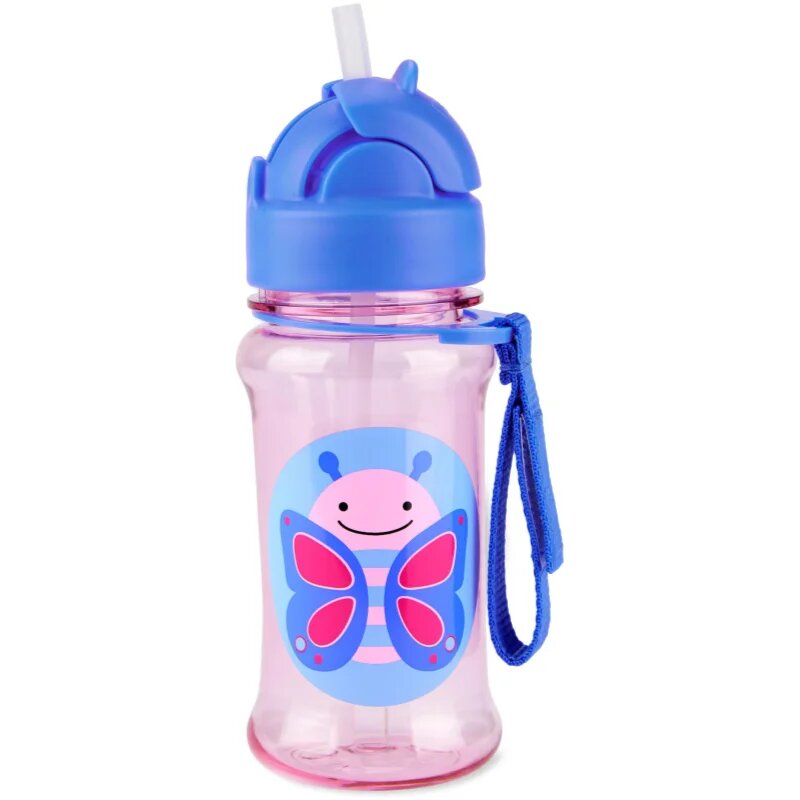 Skip Hop Zoo Tritan biberon cu pai Butterfly 12m+ 1 buc