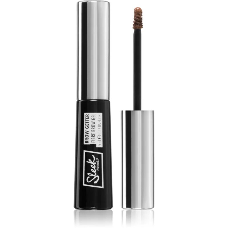 Sleek Brow Getter gel fixare pentru sprâncene culoare Medium Brown 5 ml