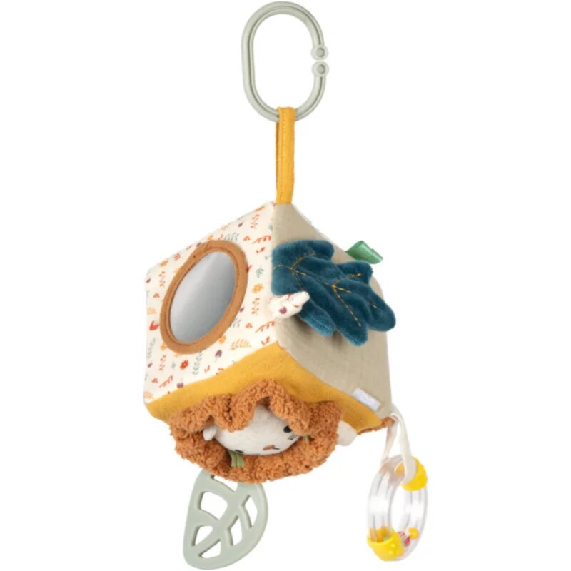 Small foot Little Lion Fabric Playing Cube jucărie cu activități 0m+ 1 buc