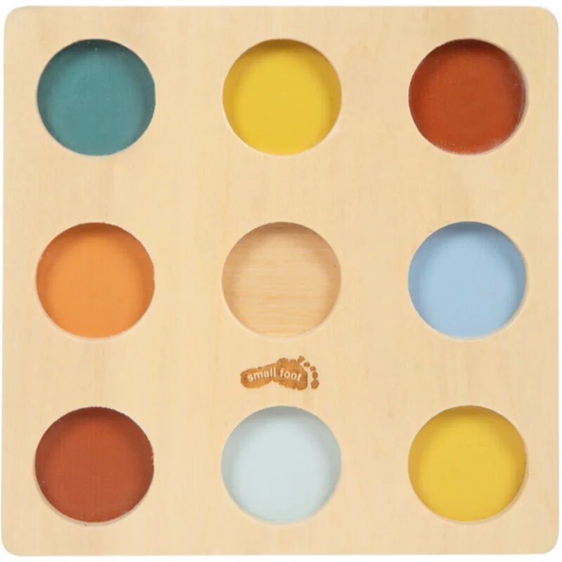 Small foot Montessori Sorting Game with Balls joc de sortare 12m+ 15 buc