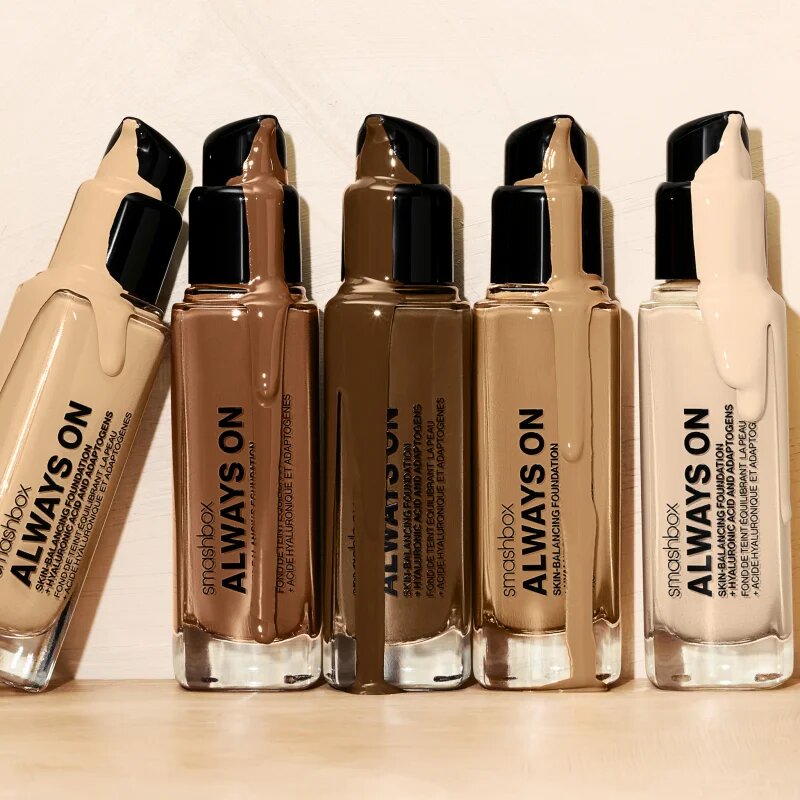 Smashbox Always On Skin Balancing Foundation machiaj persistent culoare M20W - LEVEL-TWO MEDIUM WITH A WARM UNDERTONE 30 ml