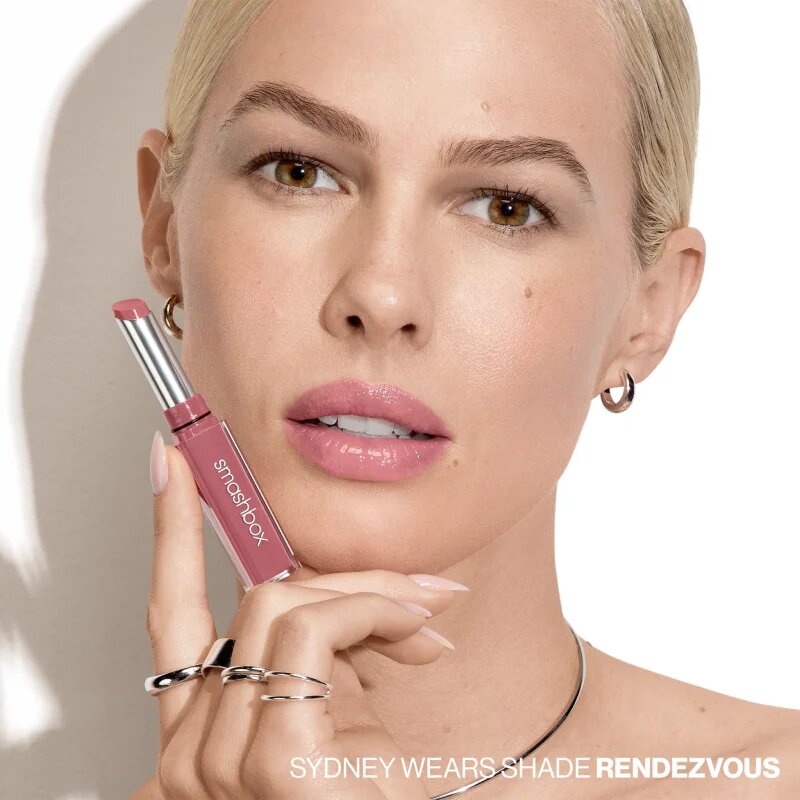 Smashbox FULL- FILL-TER Smoothing Lip Glass Balm balsam de buze tonifiant culoare RENDEZVOUS 1.8 g