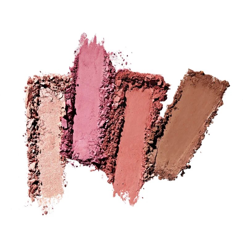 Smashbox Halo Sculpt + Glow Face Palette paletă cu iluminatoare și farduri de obraz culoare Pink Saturation 157 g
