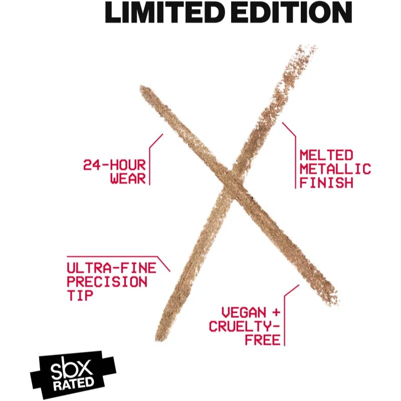 Smashbox Metallic Eyeliner eyeliner metalic pentru ochi culoare Medal 0.28 g