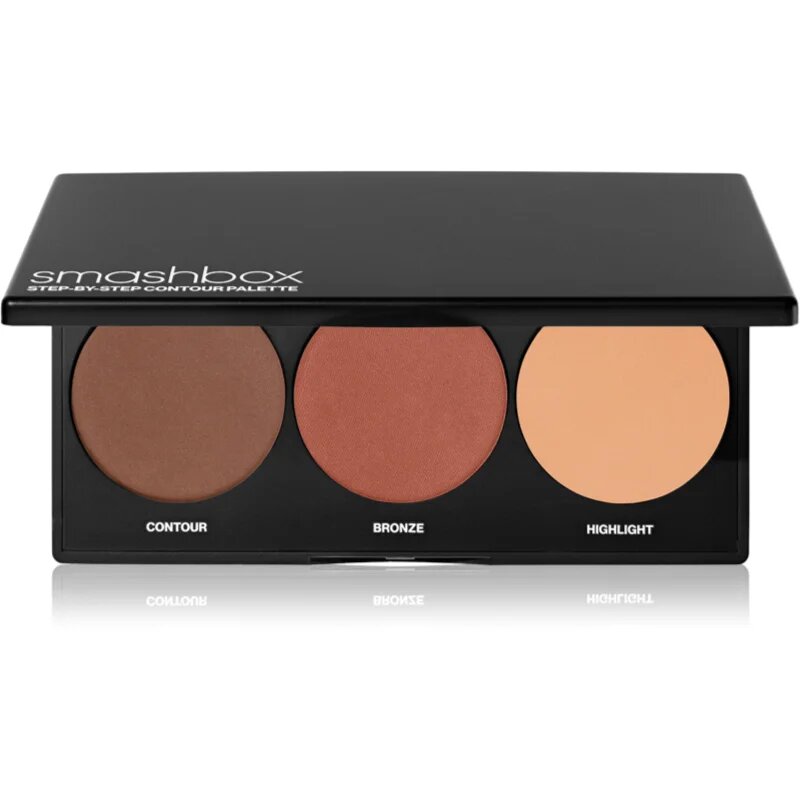 Smashbox Step-By-Step Contour Palette Patela pentru conturul fetei culoare Deep 8.68 g