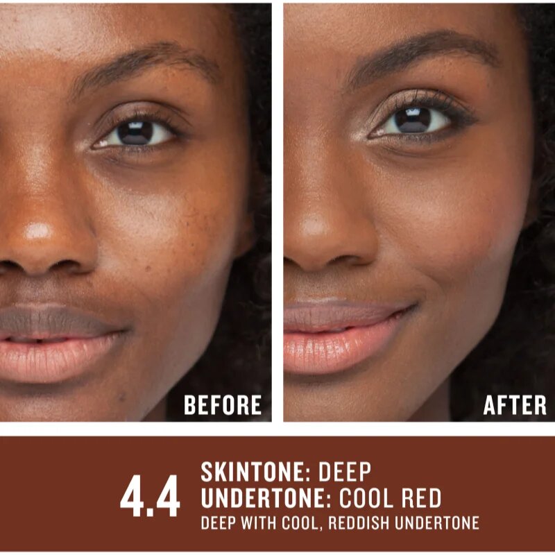 Smashbox Studio Skin 24 Hour Wear Hydrating Foundation make up hidratant culoare 4.4 Deep With Ccool Reddish Undertone 30 ml