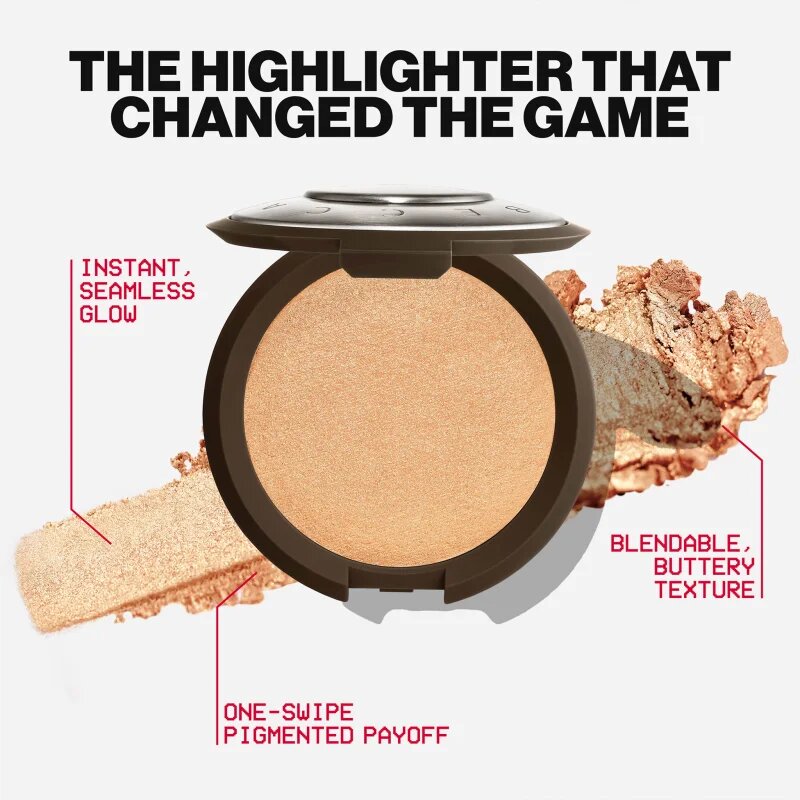 Smashbox x Becca Shimmering Skin Perfector Pressed Highlighter iluminator culoare Rose Quarz 7 g