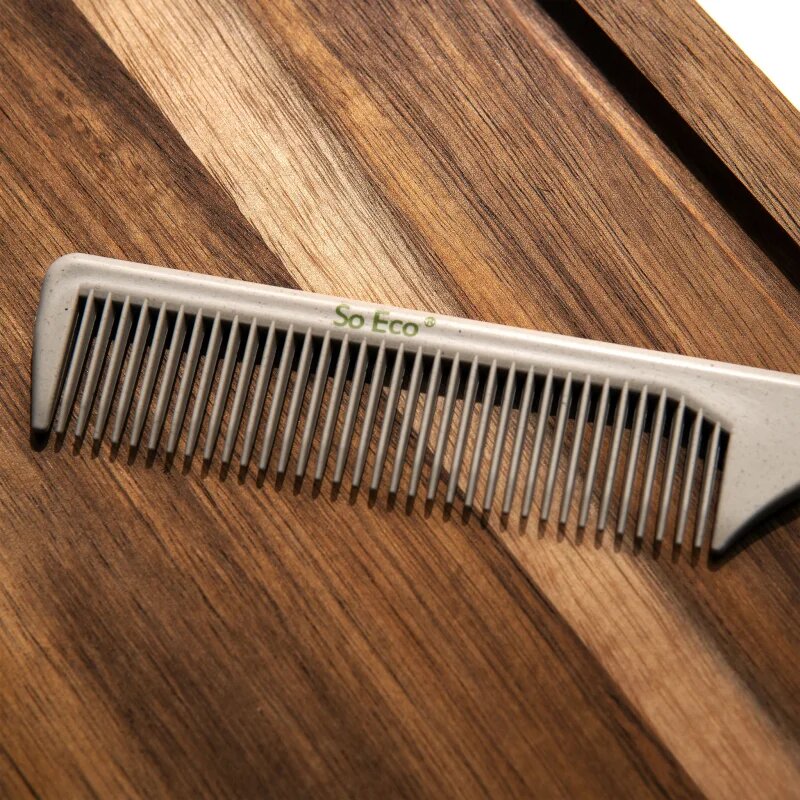 So Eco Biodegradable Tail Comb pieptene compostabil pentru un styling neted si plin de volum 1 buc