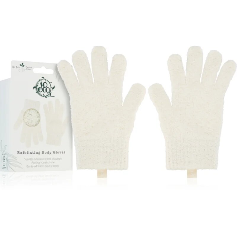 So Eco Exfoliating Body Gloves manusi peeling