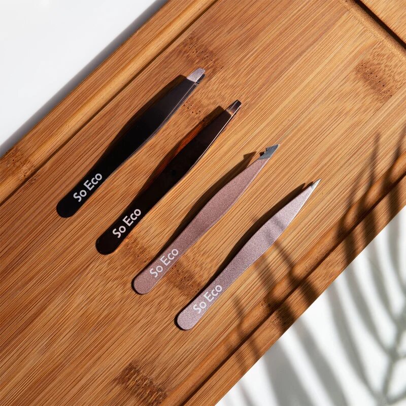 So Eco Tweezer Set Rose Gold set pensete