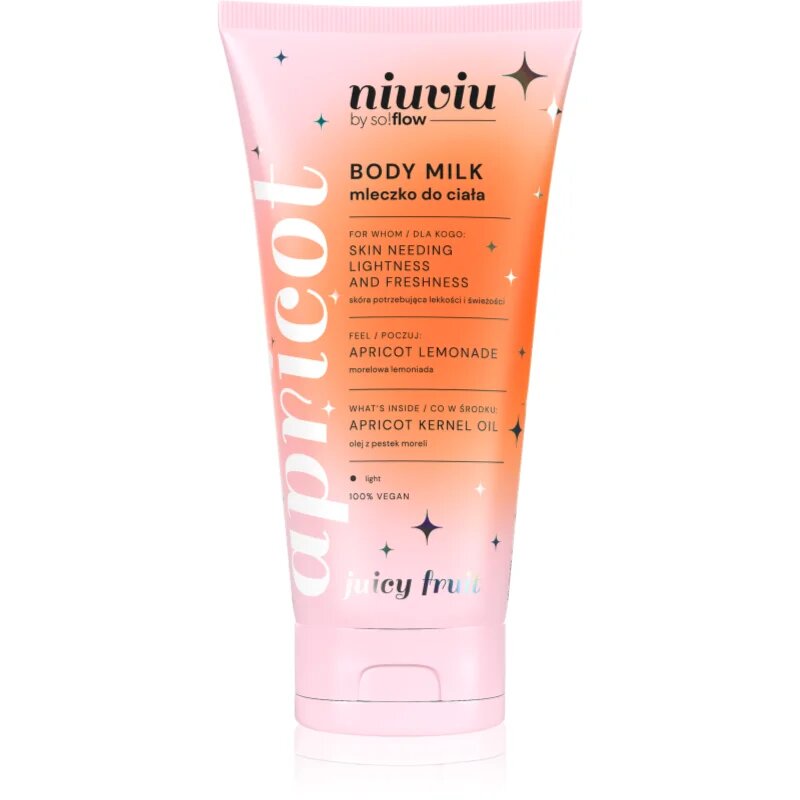 so!flow Apricot Lemonade Body Milk lapte de corp 200 ml