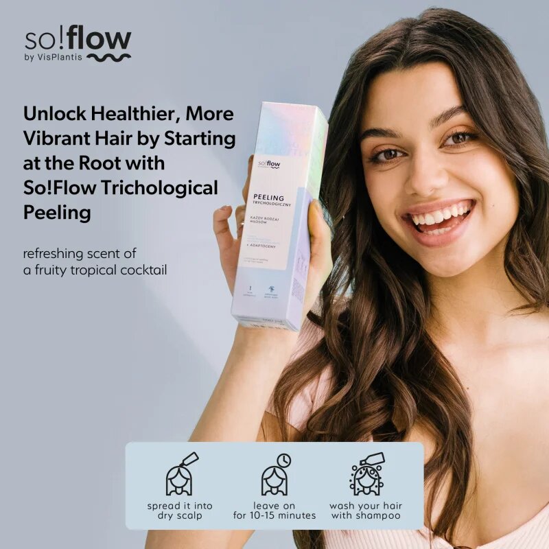 so!flow Cleansing Trichological Peeling peeling pentru scalp 100 ml