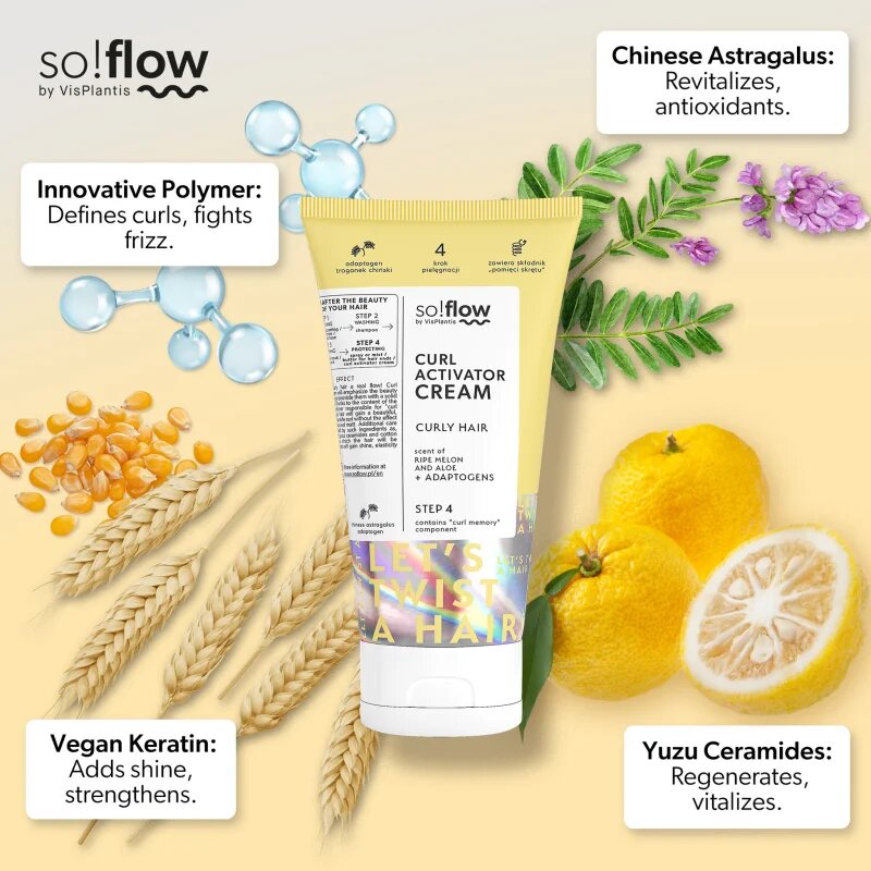 so!flow Curly Hair Curl Activator activator par cret 150 ml