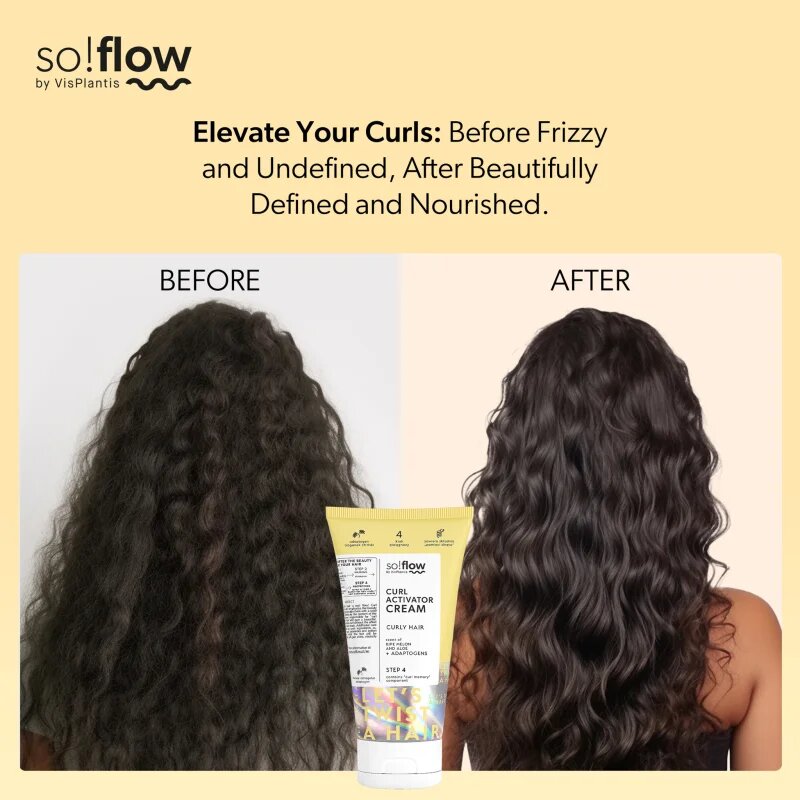 so!flow Curly Hair Curl Activator activator par cret 150 ml