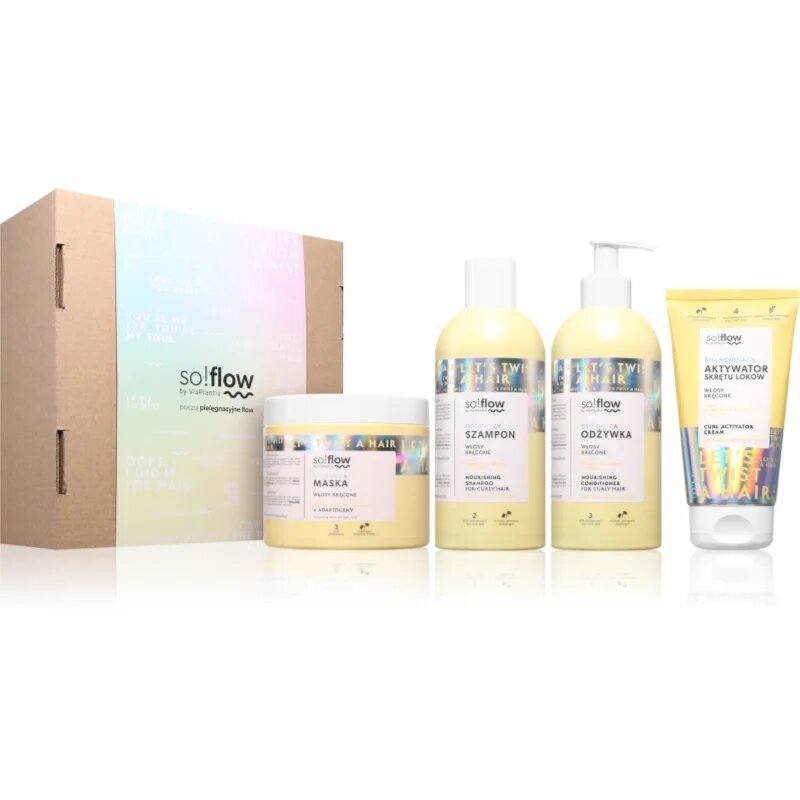 Curly Hair Set set cadou pentru păr creț