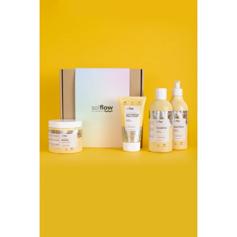 so!flow Curly Hair Set set cadou pentru păr creț