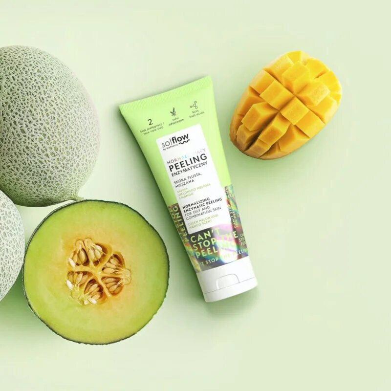 so!flow Normalizing Face Peeling peeling de curățare profundă pentru ten gras 75 ml