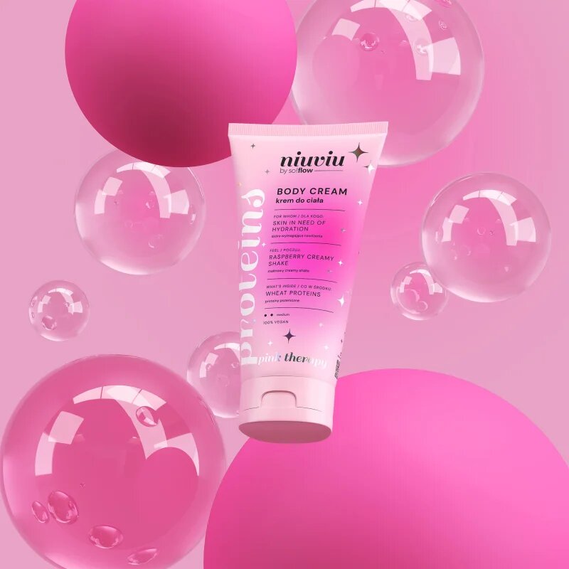 so!flow Raspberry Creamy Shake Body Cream crema de corp 200 ml