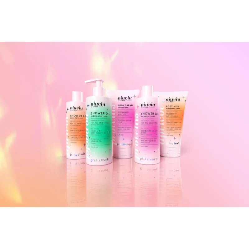 so!flow Raspberry Creamy Shake Shower Gel gel de duș 300 ml