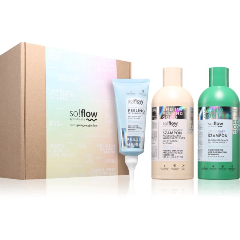 Scalp Detox & Deep Cleansing Set set cadou pentru un scalp seboreic