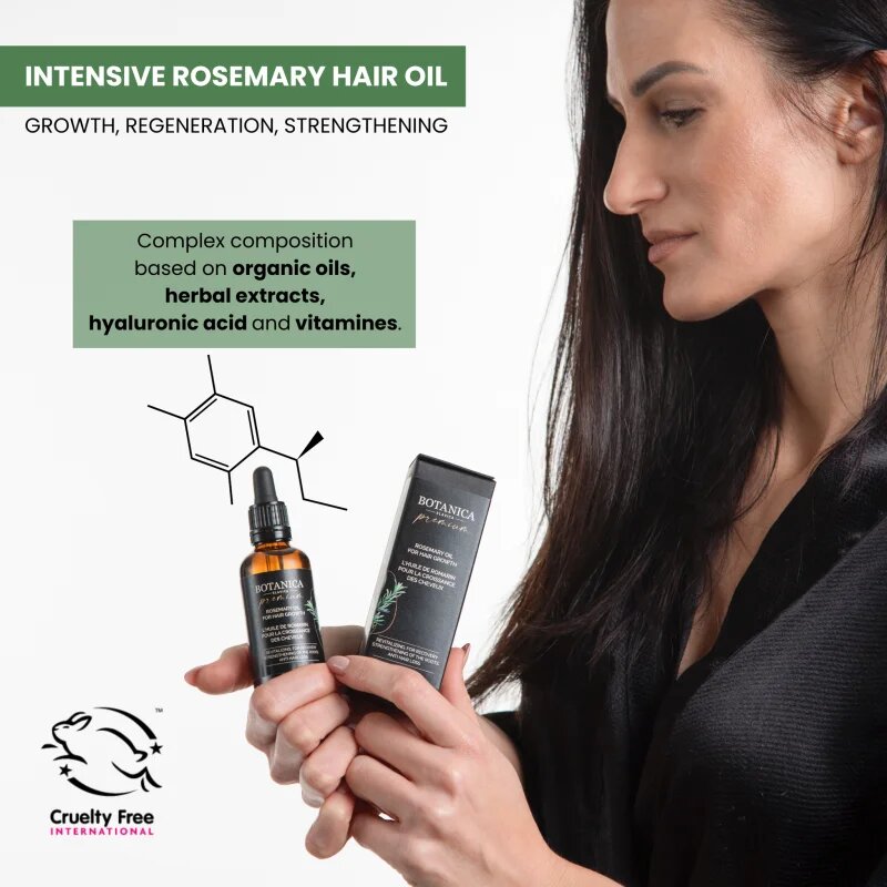 Soaphoria Botanica Slavica Rosemary Oil ulei hranitor pentru par si scalp 50 ml