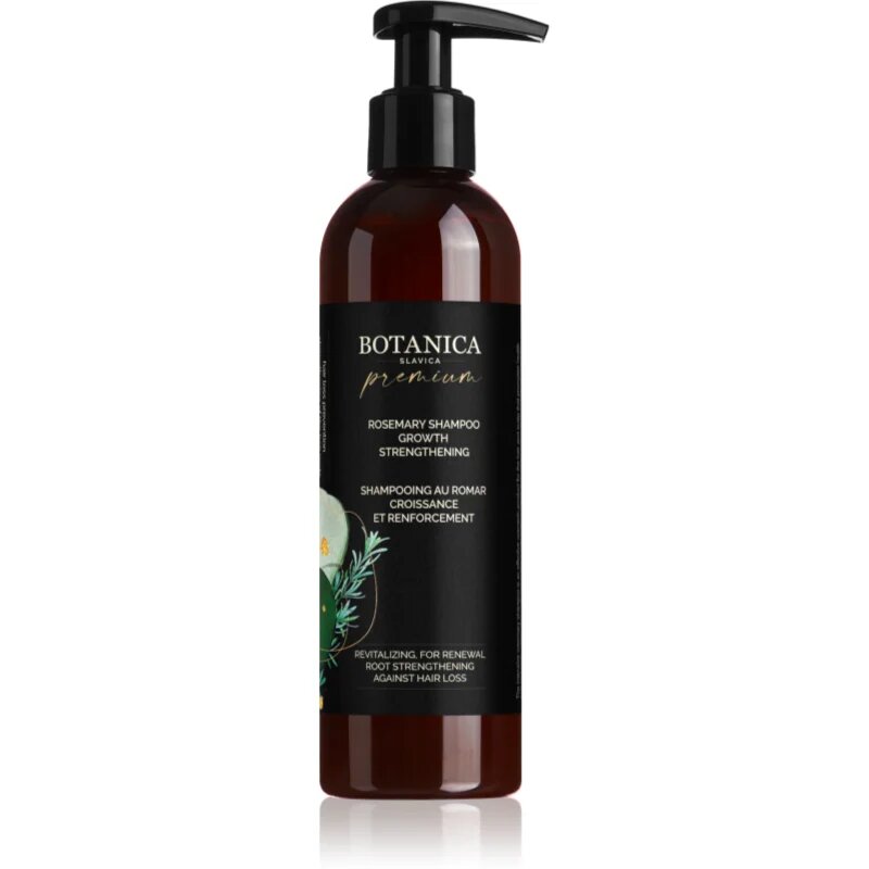 Botanica Slavica Rosemary Shampoo sampon intens pentru întărirea și creșterea părului 250 ml