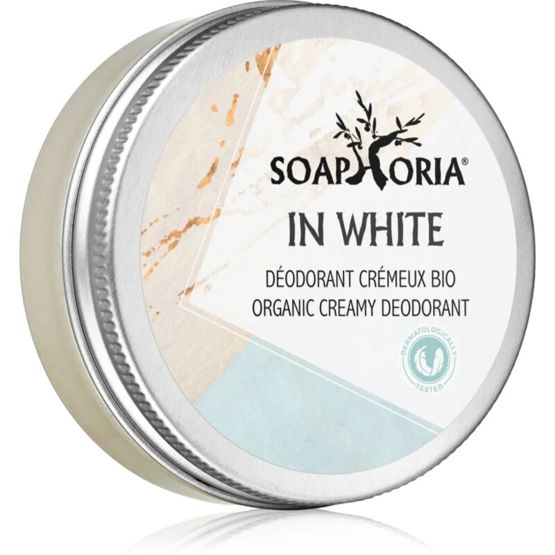 In White Organic Creamy Deodorant Deodorant crema organic pentru femei 50 ml