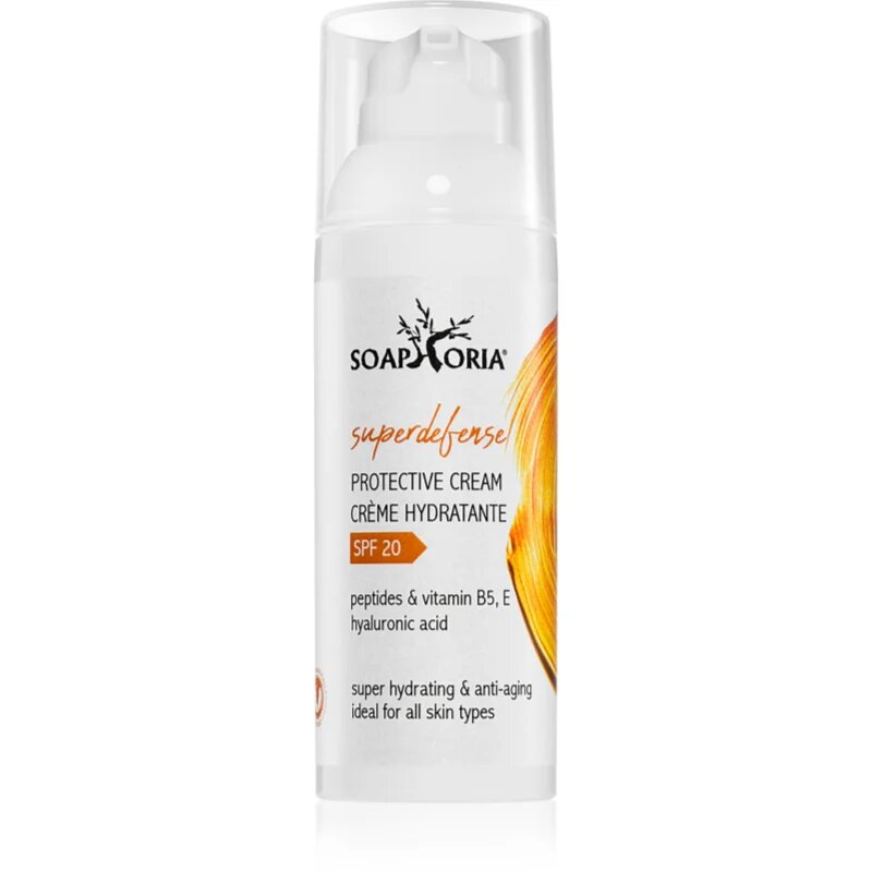 SuperDefense hidratant si pentru protectie solara cu peptide SPF 20 50 ml
