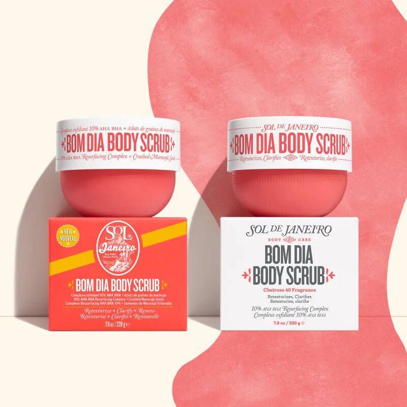 Sol de Janeiro Bom Dia™ Body Scrub exfoliant de corp pentru matifiere 220 g