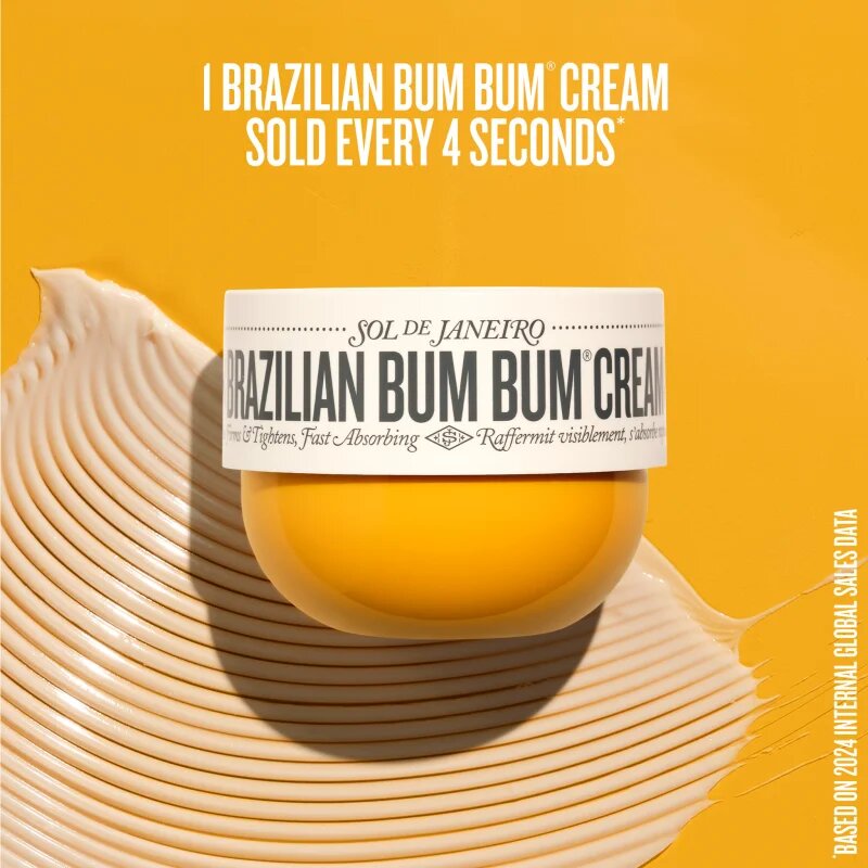 Sol de Janeiro Brazilian Bum Bum Cream Cremă cu efect de netezire și fermitate pentru fese si solduri 75 ml