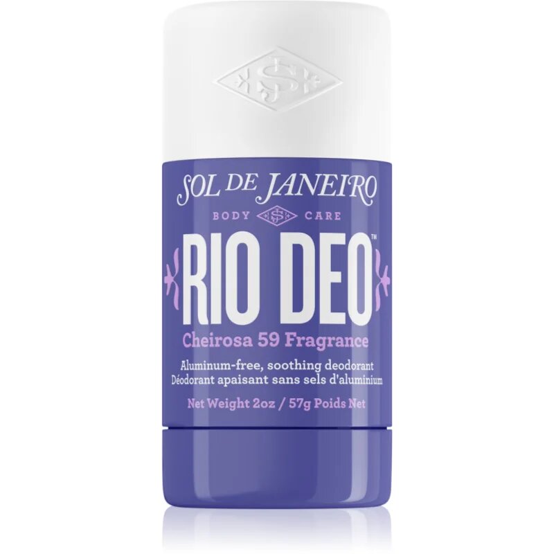 Sol de Janeiro Rio Deo Aluminium-Free Deodorant Cheirosa 59 deodorant fără conținut săruri de aluminiu 57 g