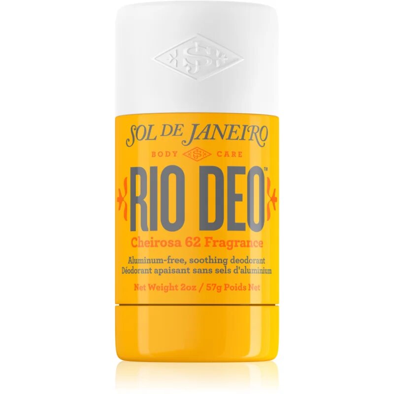 Sol de Janeiro Rio Deo Aluminium-Free Deodorant Cheirosa 62™ deodorant fără conținut săruri de aluminiu 57 g