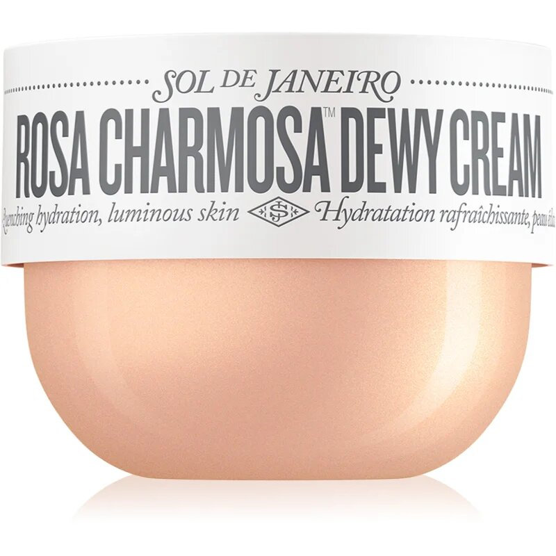 Rosa Charmosa Dewy Cream cremă de corp cu efect de iluminare 240 ml