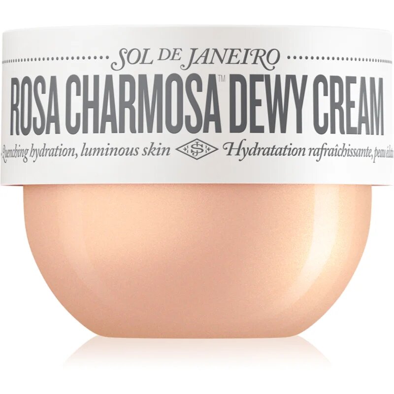 Rosa Charmosa Dewy Cream cremă de corp cu efect de iluminare 75 ml