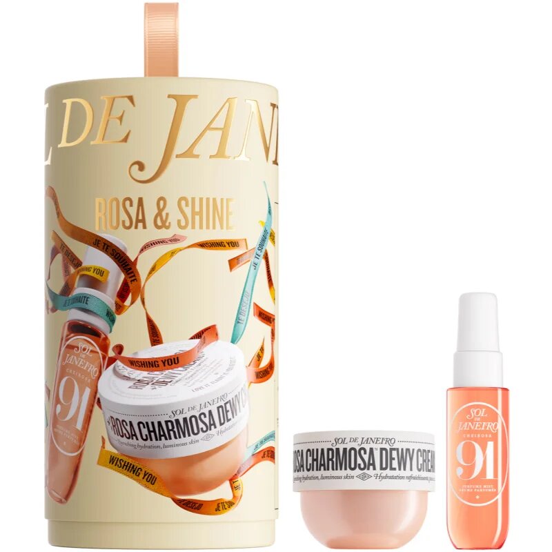 Sol de Janeiro Rosa & Shine set cadou pentru femei