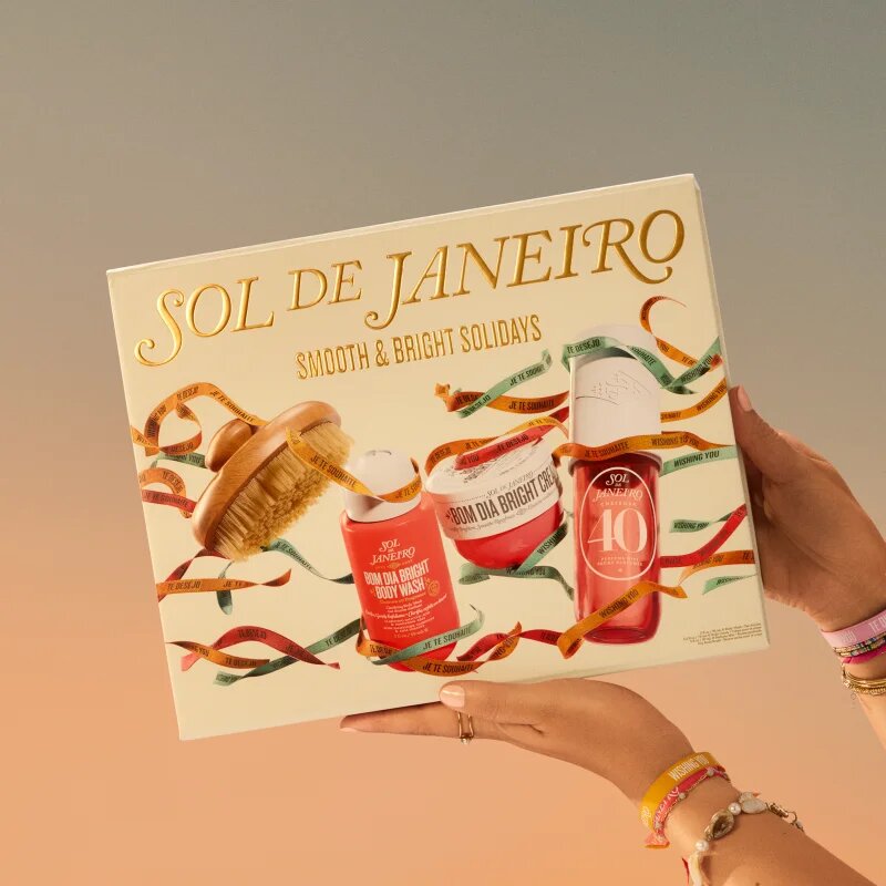 Sol de Janeiro Smooth & Bright Solidays set cadou pentru femei
