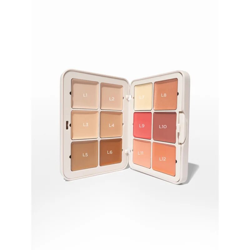 SOSU Cosmetics Complete Canvas Complexion Palette paleta pentru fata multifunctionala faciale culoare Light 26.4 g