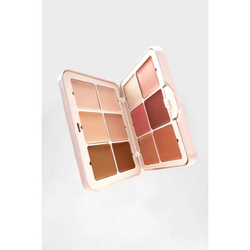 SOSU Cosmetics Complete Canvas Complexion Palette paleta pentru fata multifunctionala faciale culoare Light 26.4 g