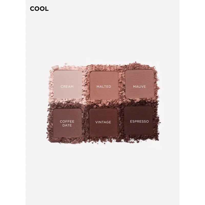 SOSU Cosmetics Matte Eyeshadow Palette paletă cu farduri de ochi culoare Cool 6x1.3 g