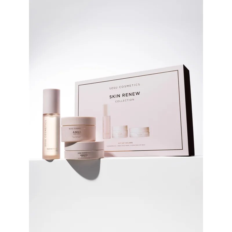 SOSU Cosmetics Skin Renew Collection set pentru îngrijirea tenului 3 buc