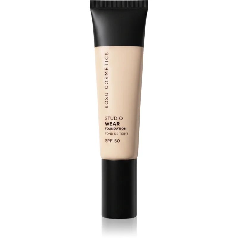 SOSU Cosmetics Studio Wear acoperire make-up SPF 50 culoare 01 N 32 ml
