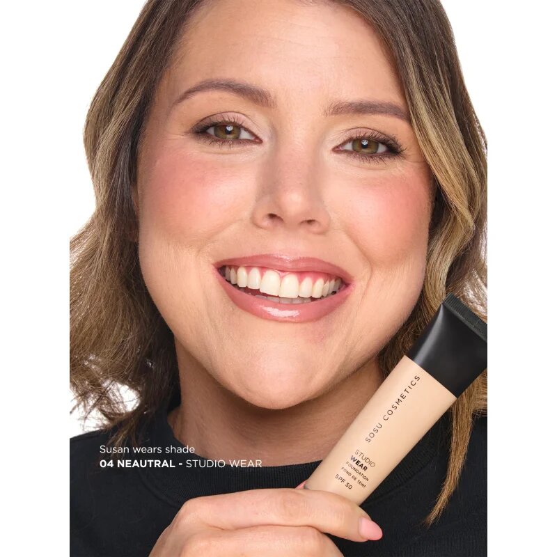 SOSU Cosmetics Studio Wear acoperire make-up SPF 50 culoare 04 N 32 ml