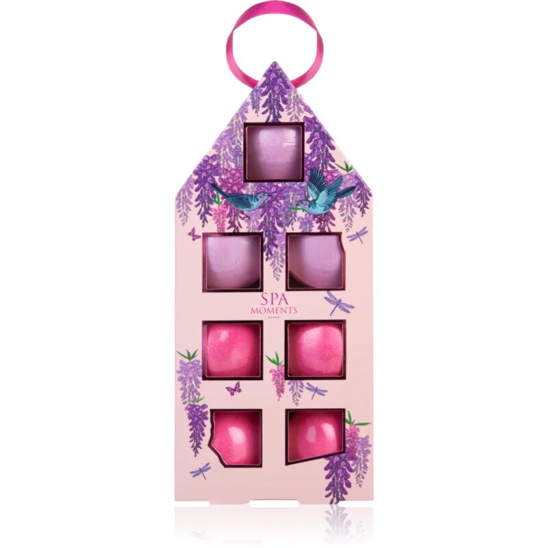 Spa Moments Lilac Bombe efervescente de baie