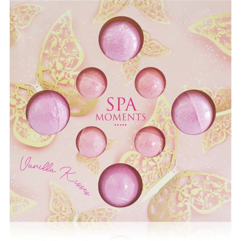 Spa Moments Vanilla Kisses Bombe efervescente de baie