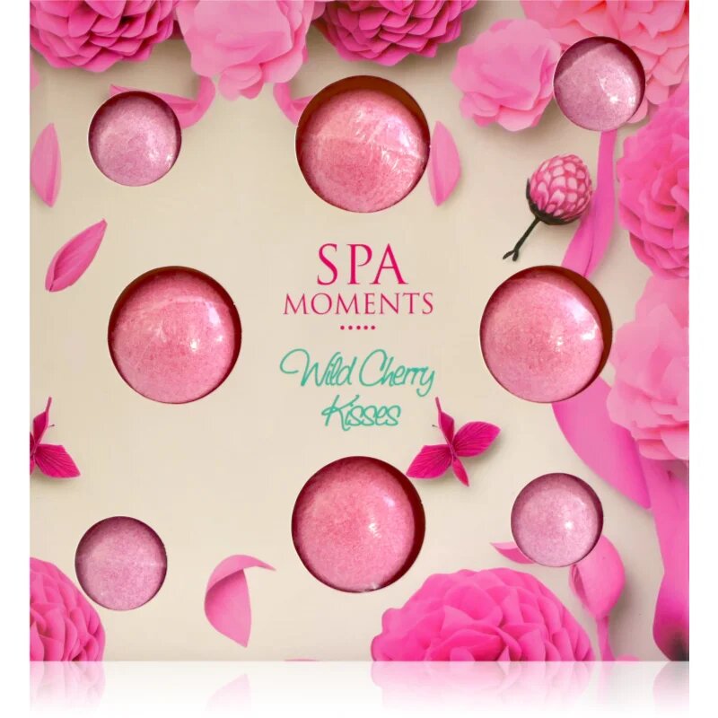 Wild Cherry Kisses Bombe efervescente de baie