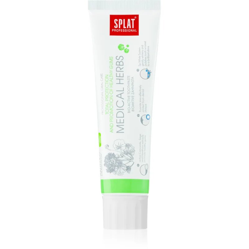 Splat Professional Medical Herbs pasta de dinti bio-activa pentru a proteja dintii si gingiile 100 g