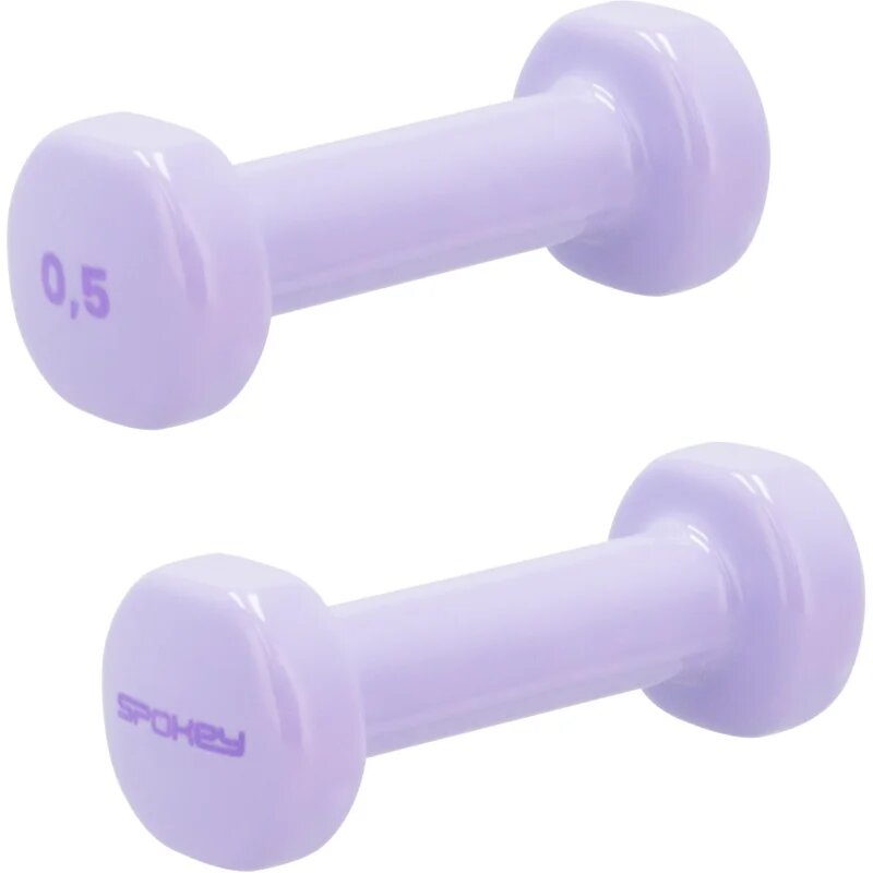 Spokey Shape set de gantere din vinil 2x0.5 kg