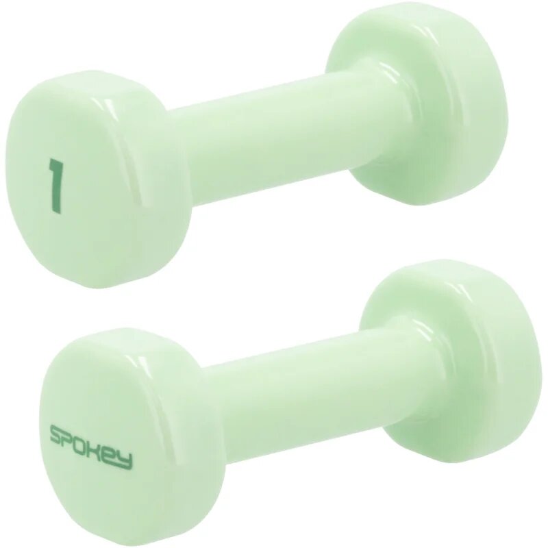 Spokey Shape set de gantere din vinil 2x1 kg